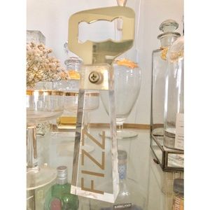 Acrylic & Gold ‘Fizz’ Oversized Bottle Opener